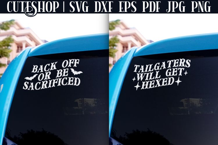 Funny Car Decals SVGs Image 2