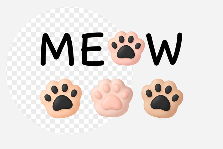 Funny cat Meow png
