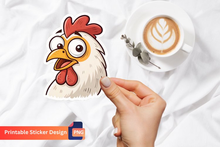 Cute Chicken Clipart Image 8