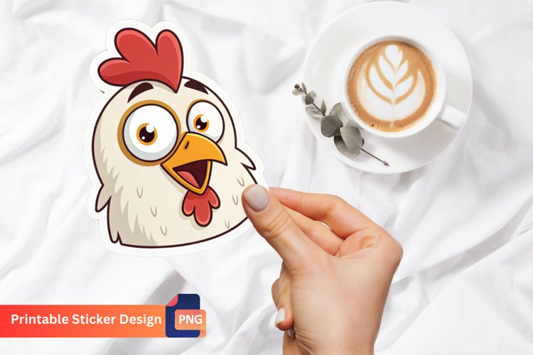 Cute Chicken Clipart Image 7