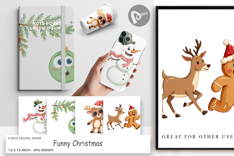 Christmas Watercolor Clipart Image 20