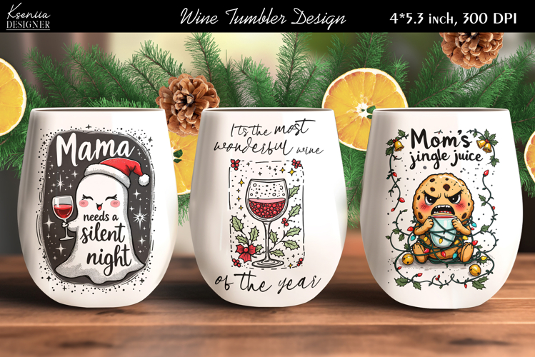 Christmas Tumbler Wrap Image 13