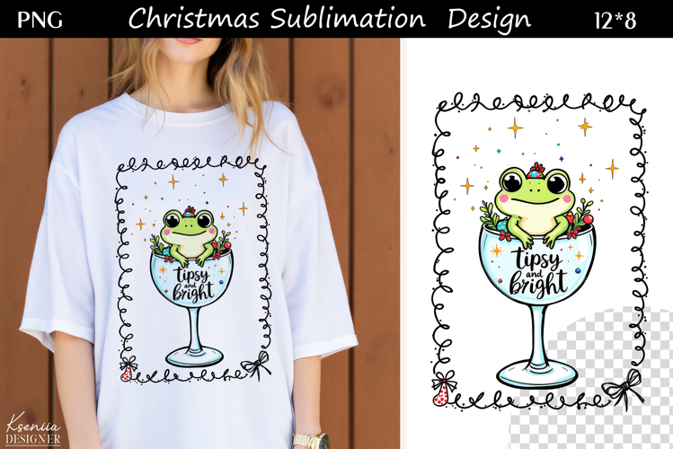 Funny Cozy Christmas Quotes|Trendy T Shirt Sublimation|Frog