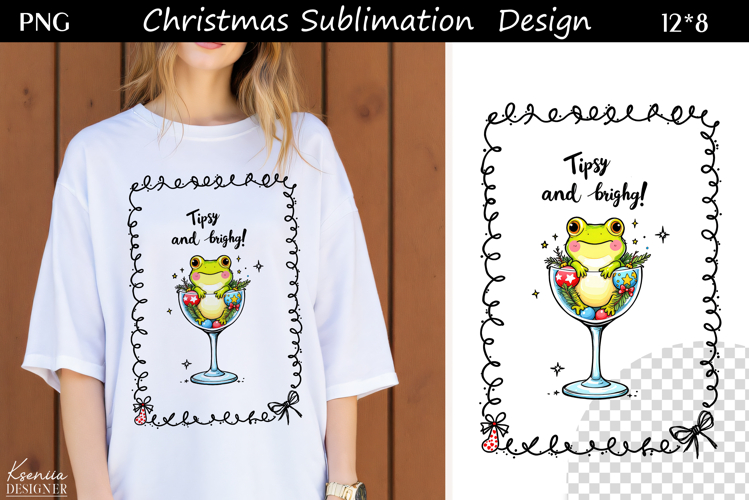 Funny Cozy Christmas Quotes|Trendy T Shirt Sublimation|Frog