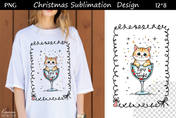 Funny Cozy Christmas Quotes|Trendy T Shirt Sublimation|Cat