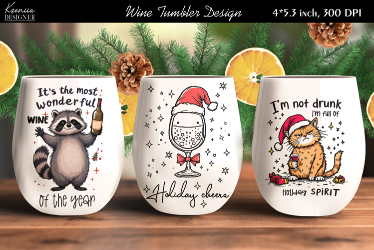 Christmas Tumbler Wrap Image 8