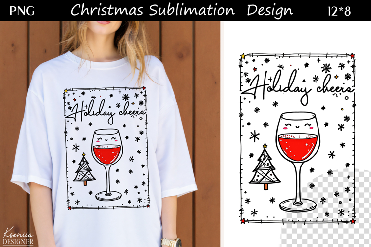Funny Cozy Christmas Quote|Trendy T Shirt Sublimation|Cheers