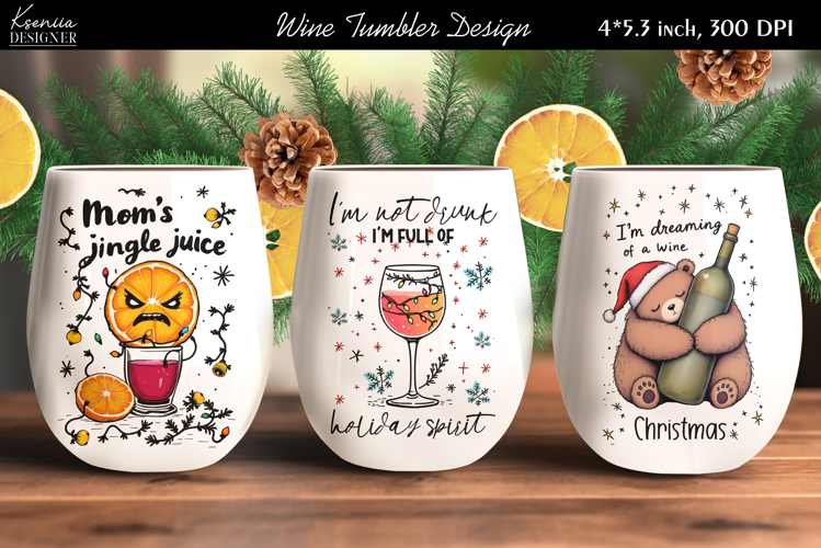 Christmas Tumbler Wrap Image 16