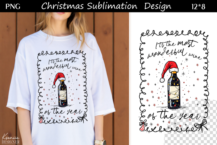 Funny Cozy Christmas Quotes|T Shirt Sublimation|Santa Hat