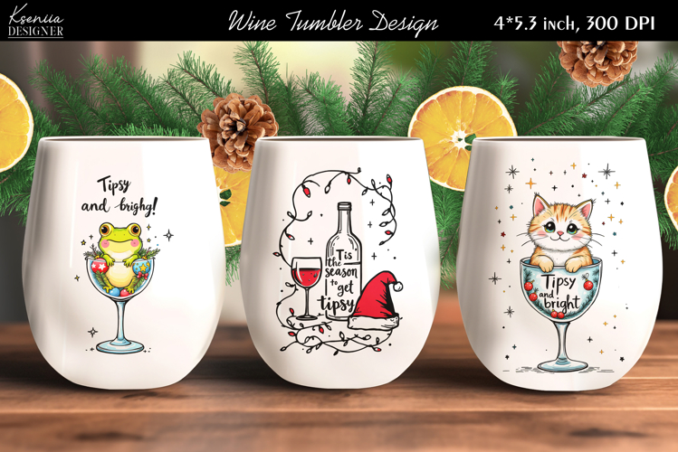 Christmas Tumbler Wrap Image 16
