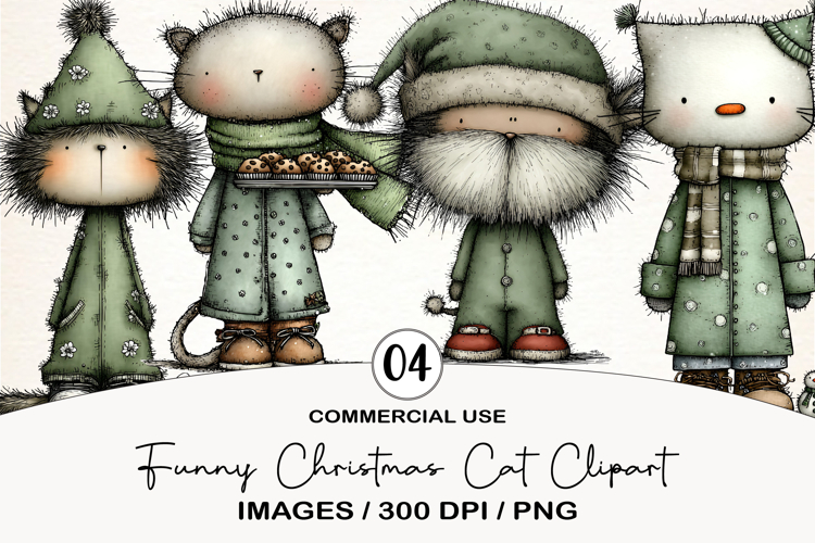 Christmas Snowman Clipart Image 23