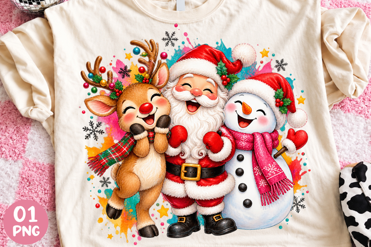 Funny Christmas Character PNG
