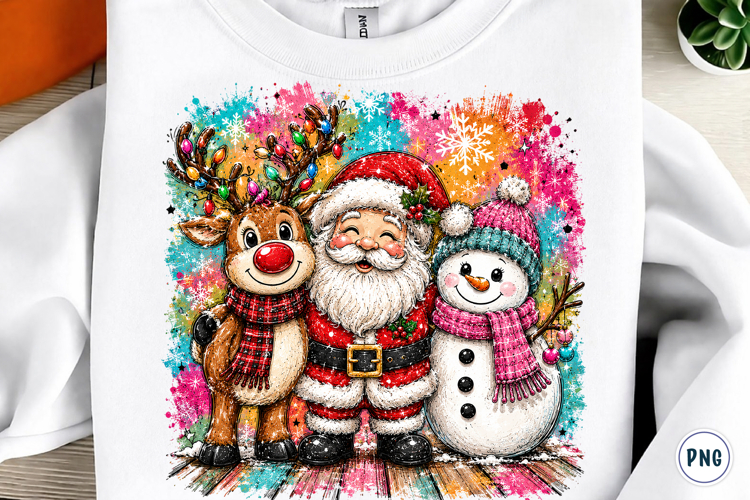 Funny Christmas Character PNG