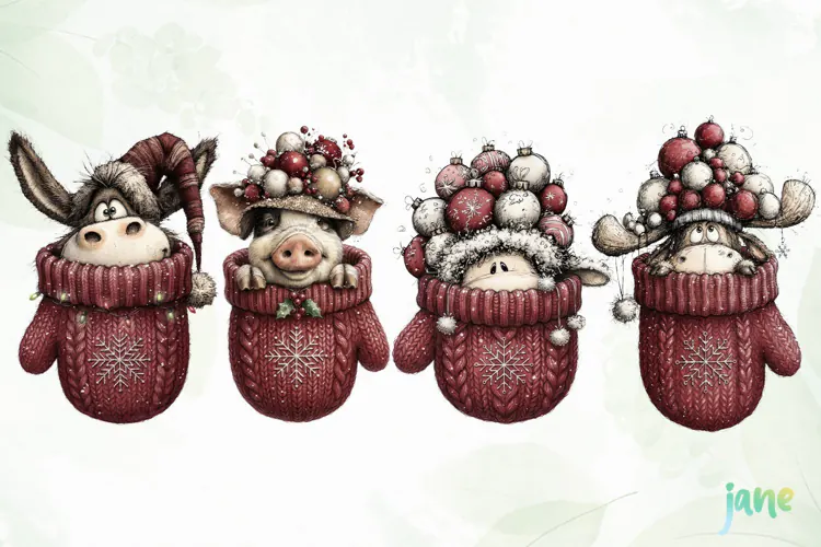 Funny Christmas Clipart