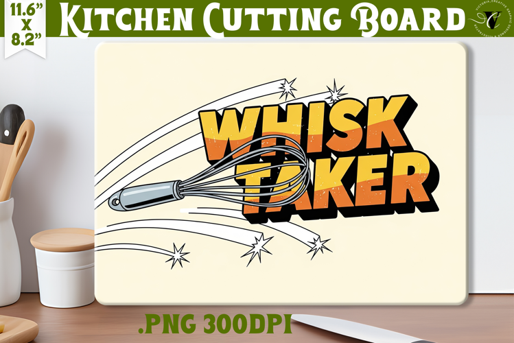 Kitchen Cutting Board | Funny retro Christmas Cutting Board