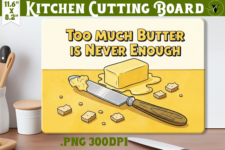 Kitchen Cutting Board | Funny retro Christmas Cutting Board