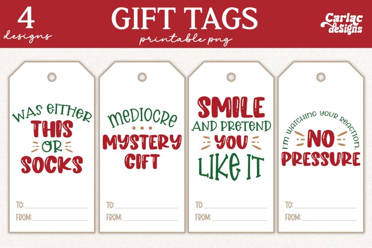 Funny Christmas Gift Tags