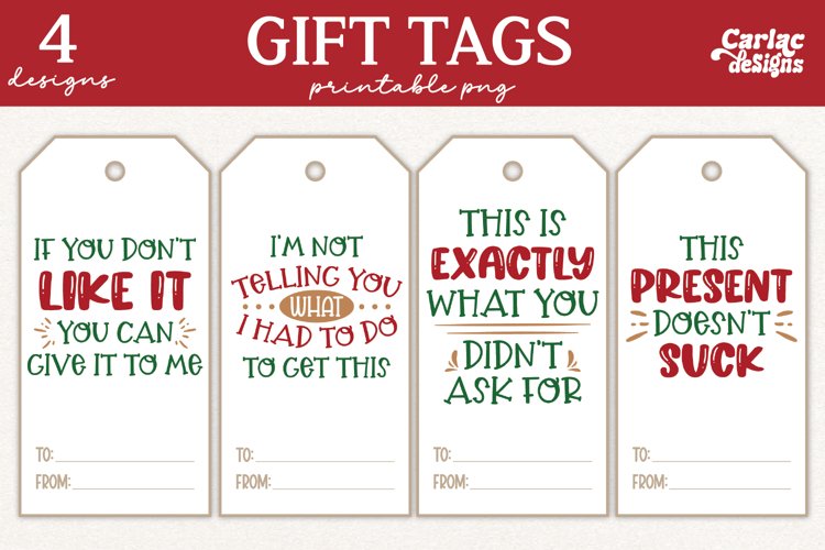 Gift Tag Clipart Image 9