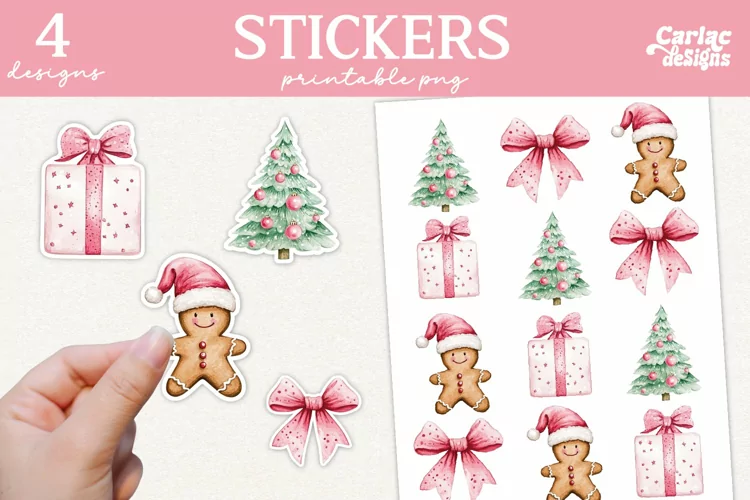 Cute Printable Stickers, Stickers Sheet, Planner Stickers