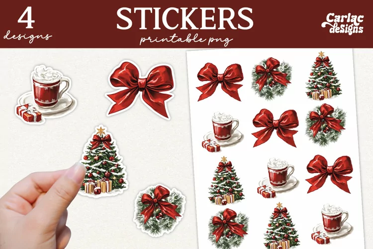 Cute Printable Stickers, Stickers Sheet, Planner Stickers