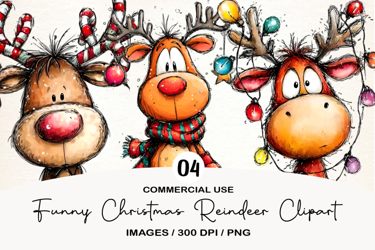 Reindeer Illustration Image 3