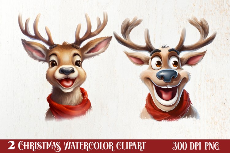 Reindeer Clipart Image 9