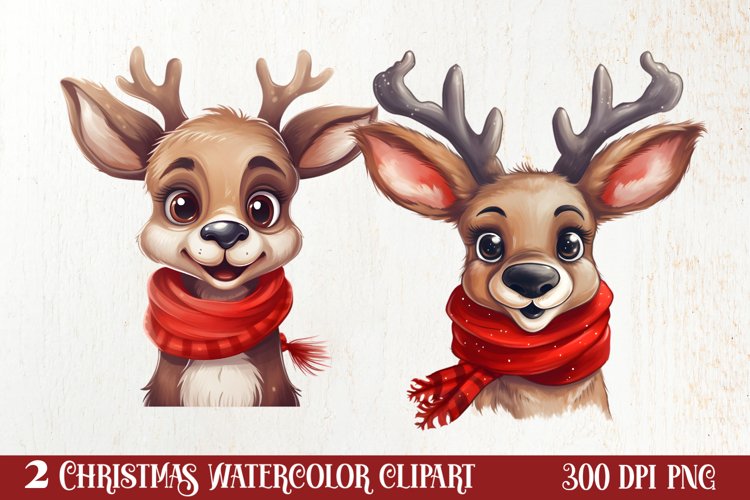 Reindeer Clipart Image 16
