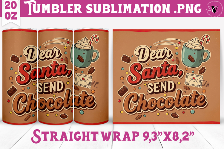 20 Oz Sublimation Tumbler Wrap Image 10