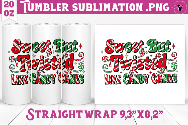 Christmas Tumbler Sublimation | Funny retro style