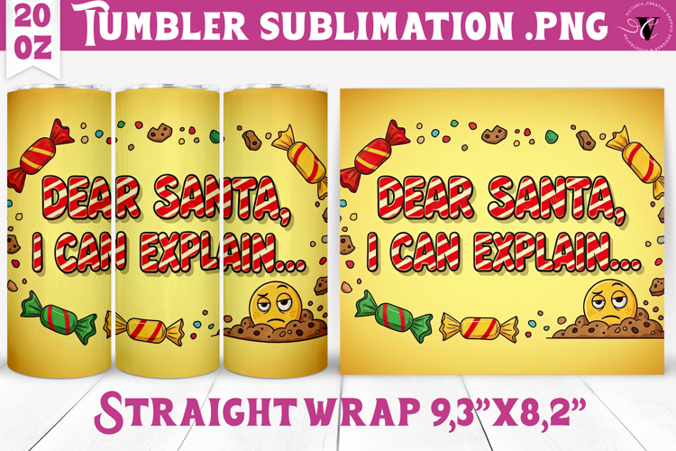 20 Oz Sublimation Tumbler Wrap Image 3