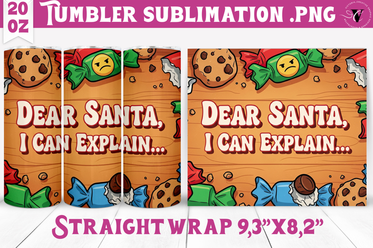 Christmas Tumbler Sublimation | Funny retro style