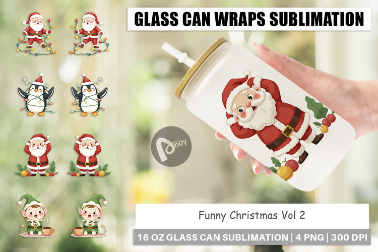 Christmas Watercolor Clipart Image 6