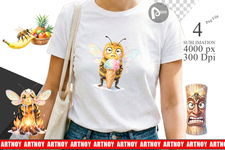 Bee Clipart Image 11