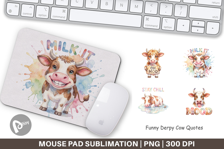 Cow Sublimation Designs Image 24