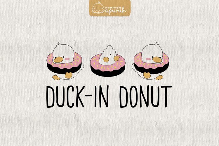 Duck Funny Witty Meme Quotes Sublimation example image 1
