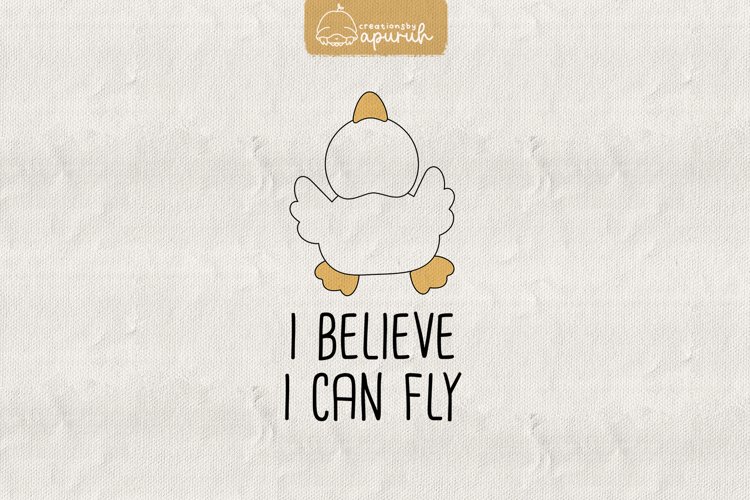 Duck Funny Witty Meme Quotes Sublimation example image 1