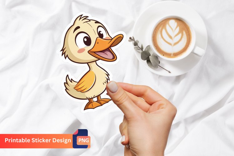 Cute Duck Clipart Image 2