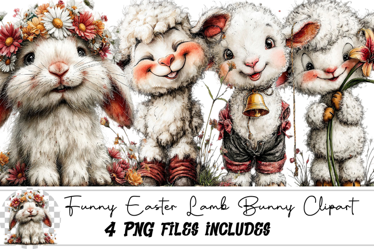 Easter Bunny Clipart Image 7
