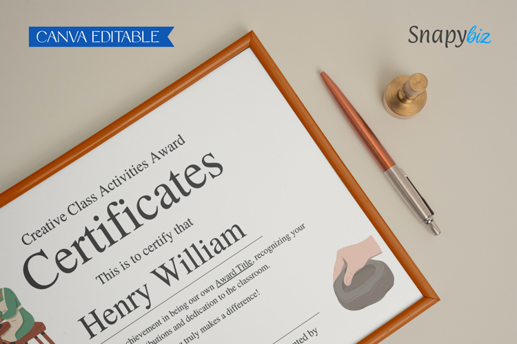 Teacher Humor Award Certificate Template