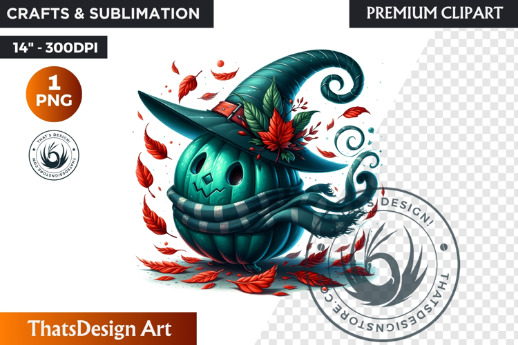 Pumpkin Halloween Clipart Image 19