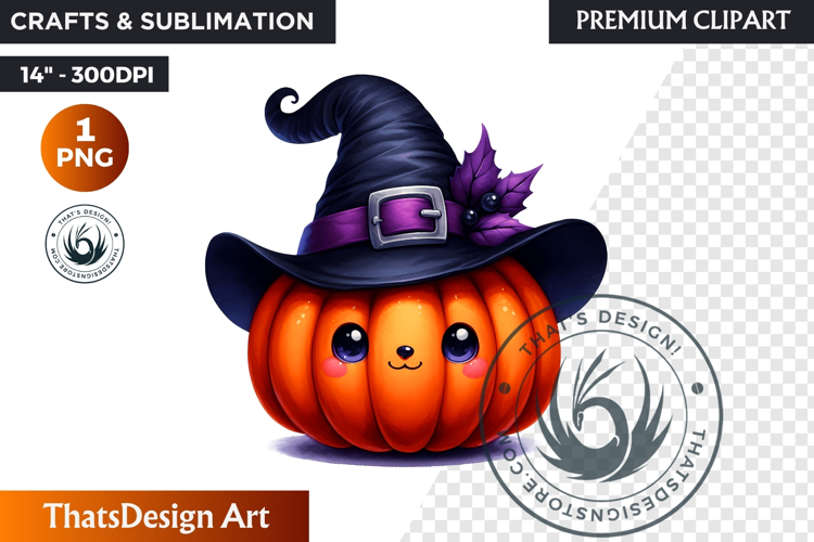 Halloween Pumpkin Clipart Image 4