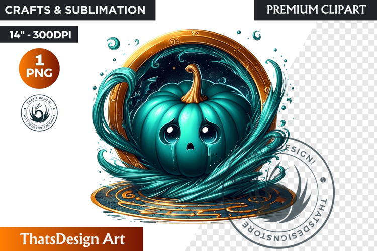Pumpkin Halloween Clipart Image 22