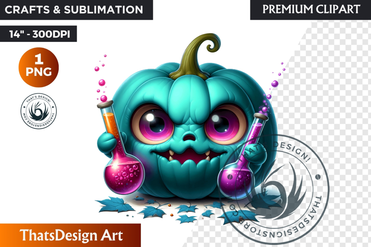 Pumpkin Halloween Clipart Image 20