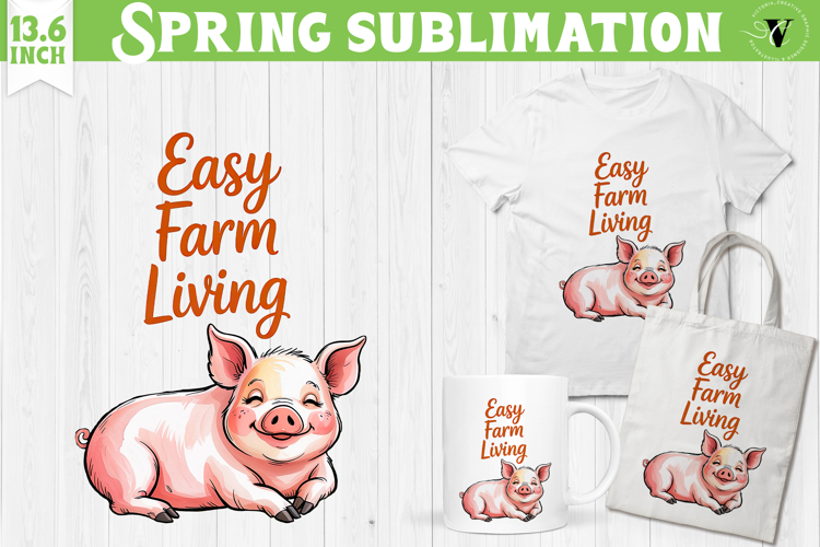 Funny farm sublimation | Cute Farm Animals clipart