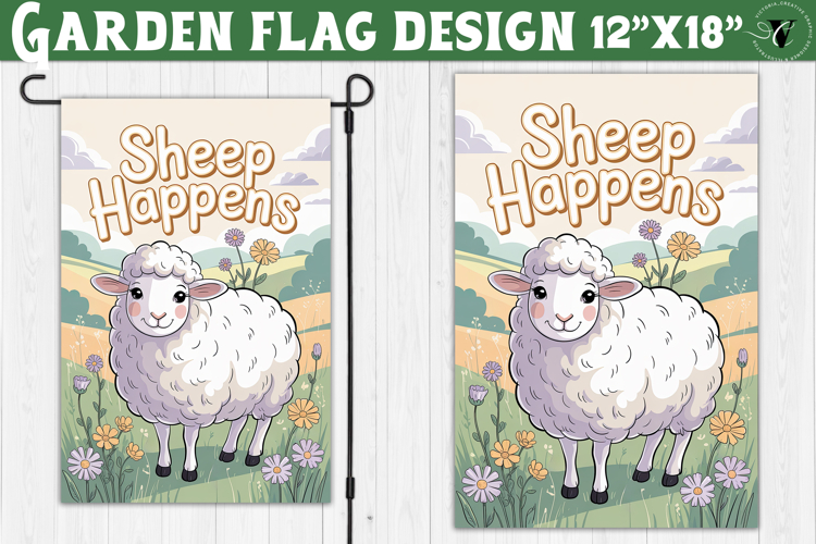 Garden Flag Sublimation Designs Image 21