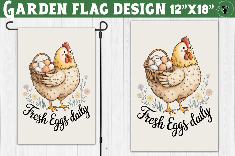 Garden Flag Sublimation Designs Image 18
