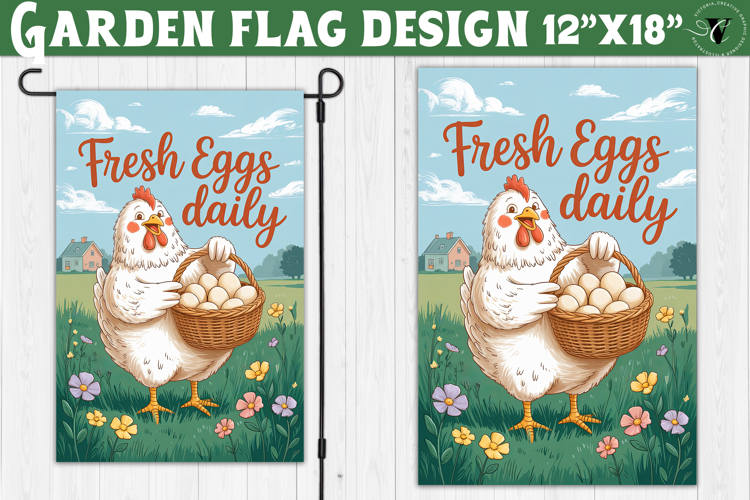 Garden Flag Sublimation Designs Image 3