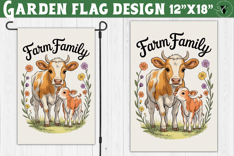 Garden Flag Sublimation Designs Image 20