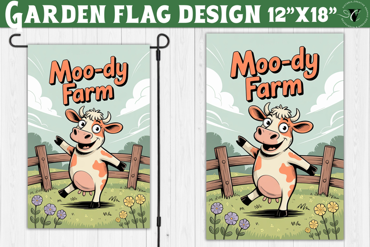 Garden Flag Sublimation Designs Image 2