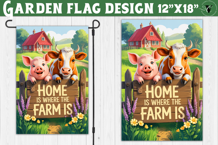 Garden Flag Sublimation Designs Image 24